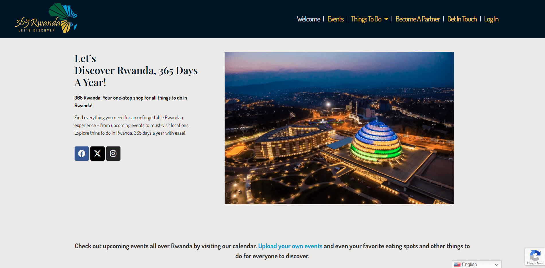 365 Rwanda Home Page